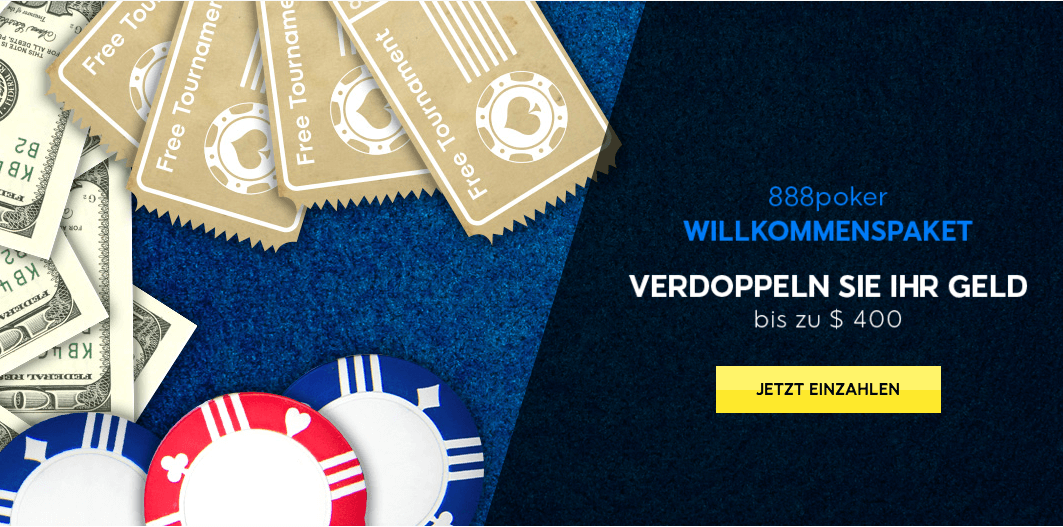Bonus bei 888 Poker