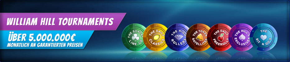 William Hill Poker Tuniere